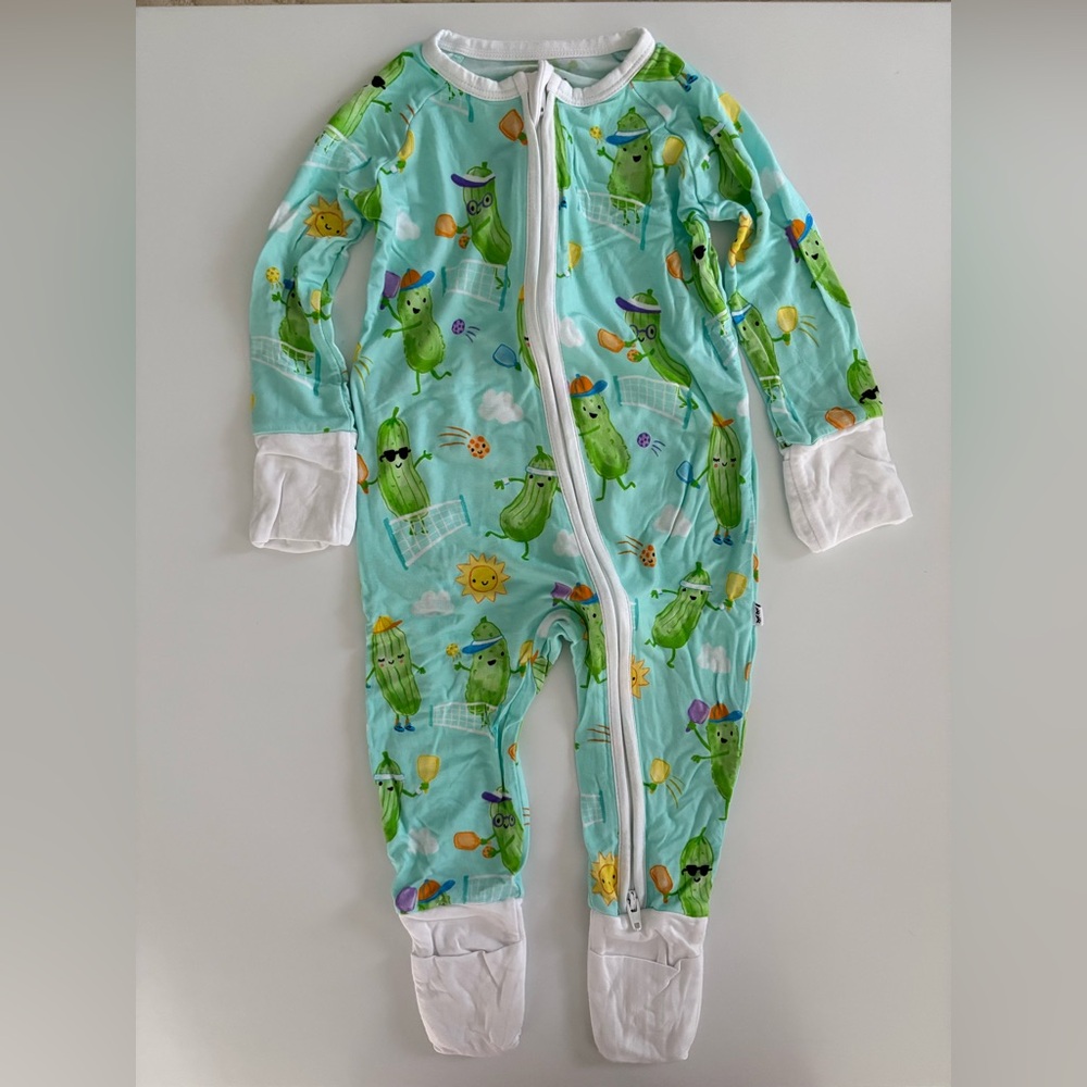 Little Sleepies Zippy in Pickle Power 3-6M